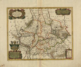 Jego mapy znalazły się w renomowanych atlasach ówczesnej Europy